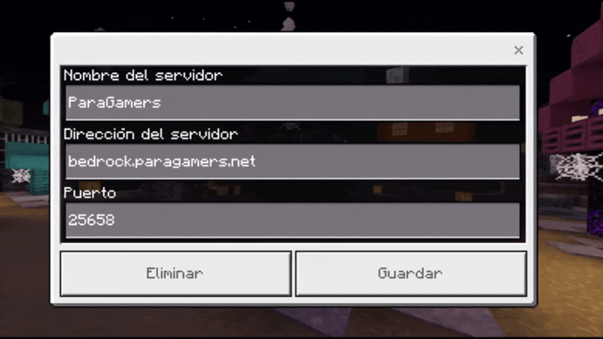 ¡Juega ya desde Bedrock!